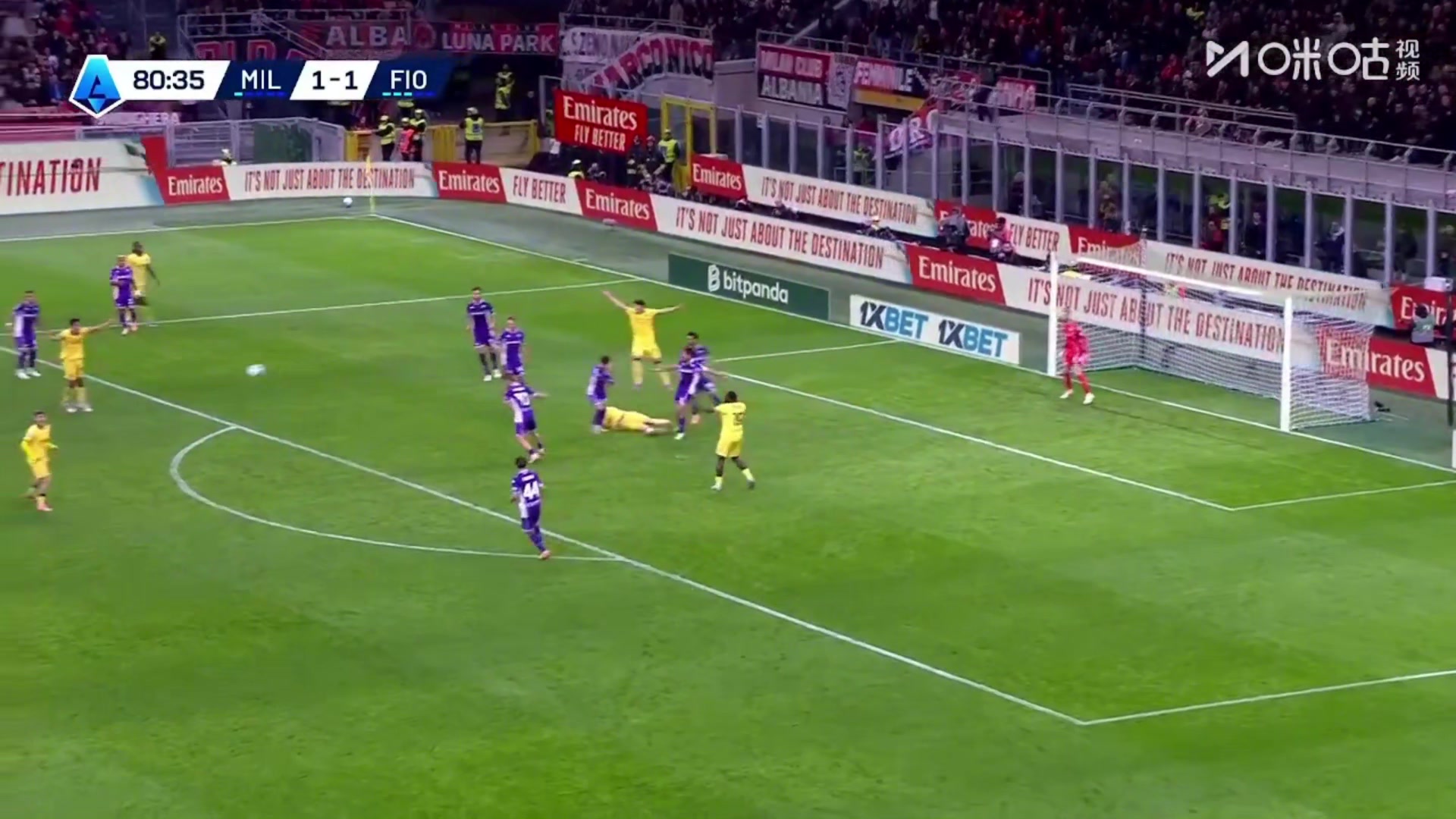 米蘭反超希門尼斯造點(diǎn)萊奧點(diǎn)射破門本場(chǎng)完成雙響