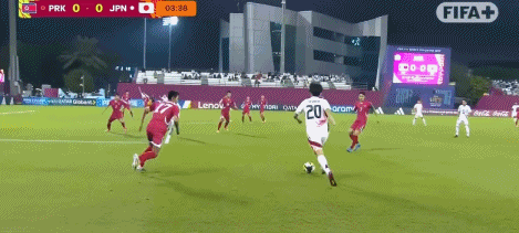 半場(chǎng)：U17日本1-0朝鮮U17，麥吉閃擊，金裕珍失點(diǎn)